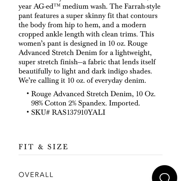 AG Farrah Jeans - Picture 4 of 4